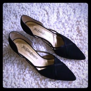 Yves Saint Laurent Black Heels